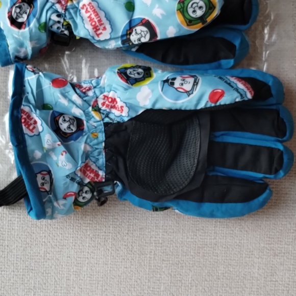 Kids Snow Gloves for Boys Girls Winter Waterproof Insulated Thomas the Train - Picture 7 of 7